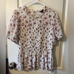 Floral top from Torrid, size 1